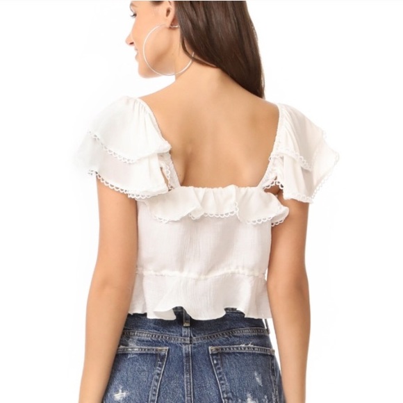 🍋For Love and Lemons Crema Blouse🍋 - Picture 6 of 13